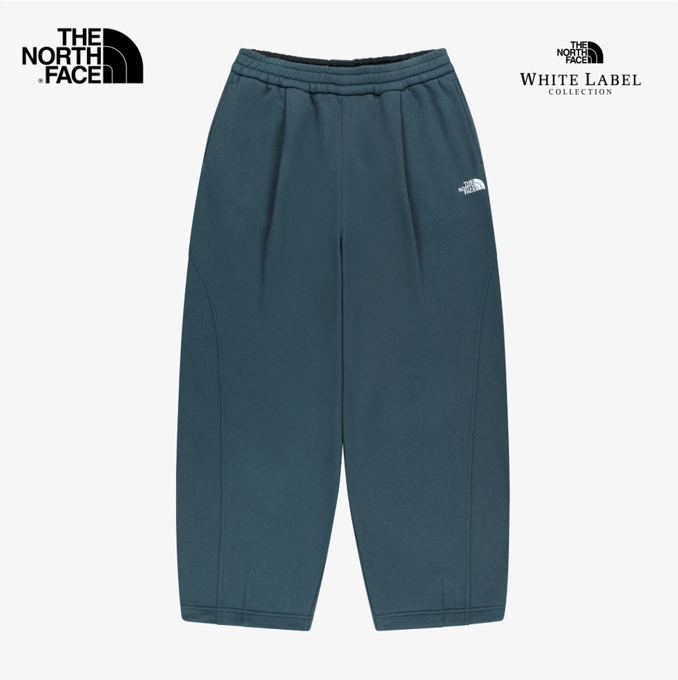 The North Face Korea WHITE LABEL EDGELINE SWEATPANTS NP6KS54L DUSK BLUE ASIAN FIT