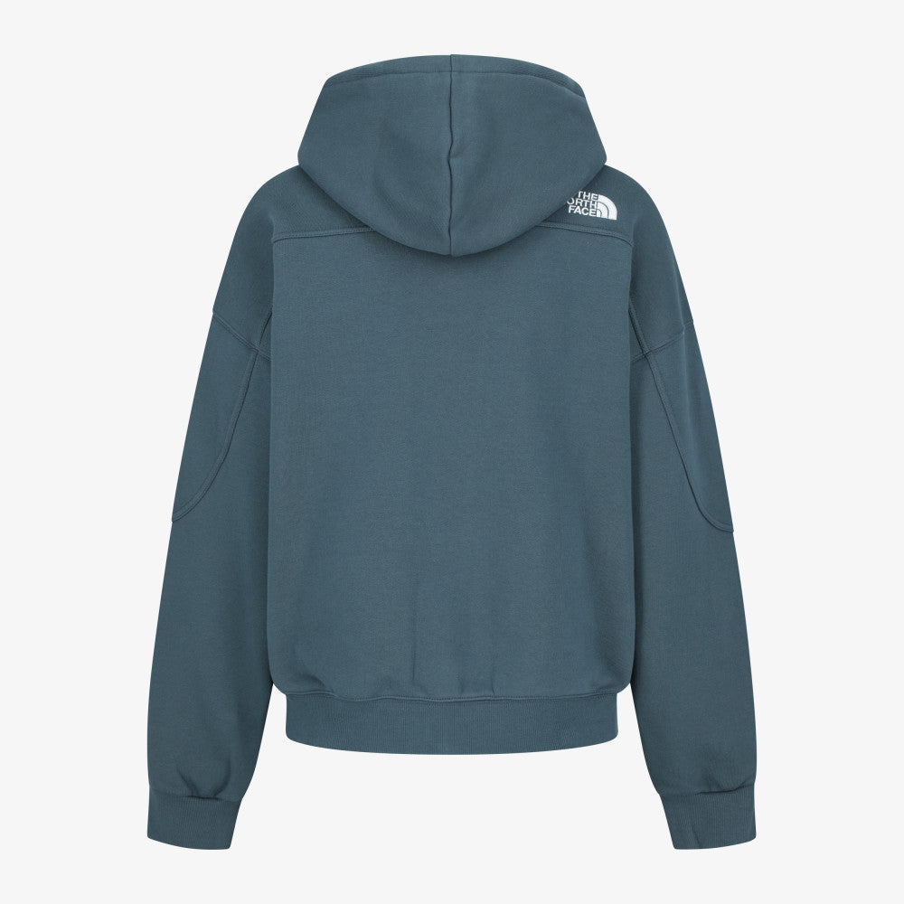 The North Face Korea WHITE LABEL EDGELINE HOOD ZIP UP JACKET NJ5JS54L DUSK_BLUE ASIAN FIT