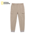 National Geographic Semi-Loose Fit Jogger Cargo Pants N262MPT020 OAK BEIGE ASIAN FIT