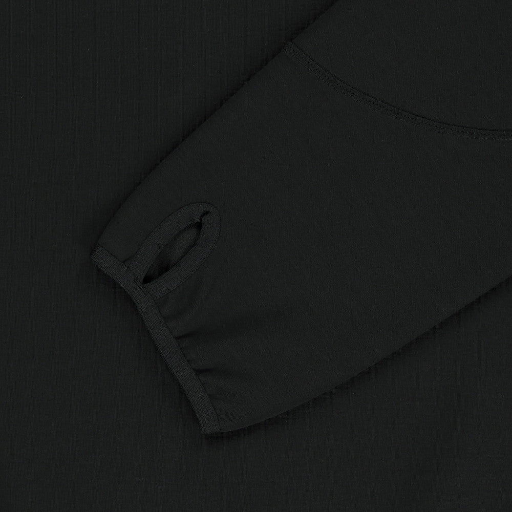 The North Face Korea WHITE LABEL COTIDIE HOOD PULLOVER NM5PS51J BLACK ASIAN FIT