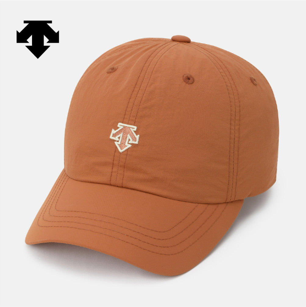 NEW DESCENTE Spirit Nylon Baseball Cap SR323UCP73 ORANGE SIZE ML
