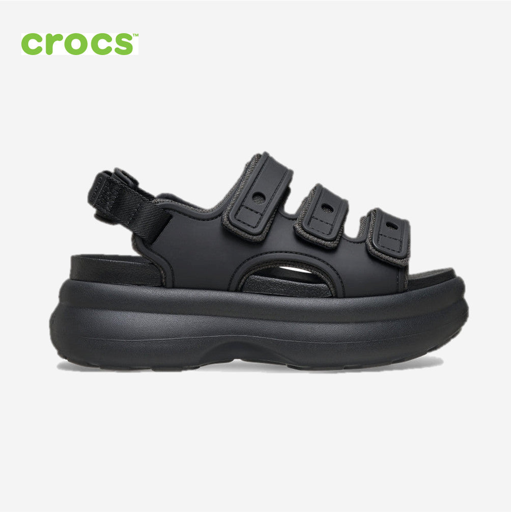 NEW CROCS SOHO FROSTED SPORT SANDAL 212032 BLACK