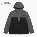 NEW National Geographic NRN Utility Pocket Jacket N261MJP920 KHAKI Asian Fit