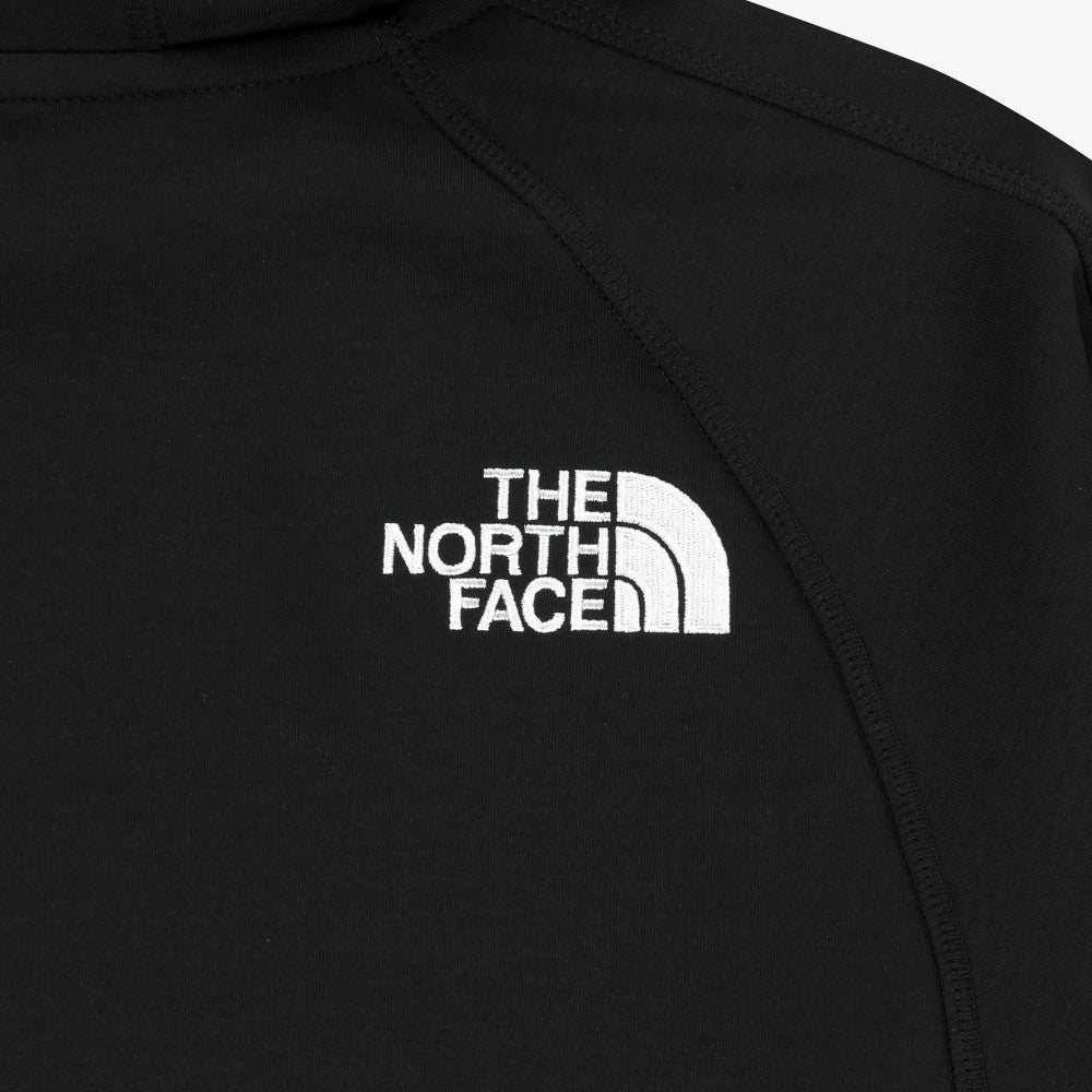 The North Face Korea WHITE LABEL COTIDIE HOOD PULLOVER NM5PS51J BLACK ASIAN FIT