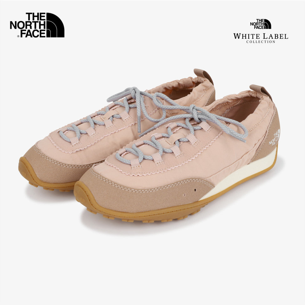 NEW THE NORTH FACE WHITE LABEL CLYFFE LOW SNEAKERS NS94S61O GRAYISH PINK UNISEX SIZE