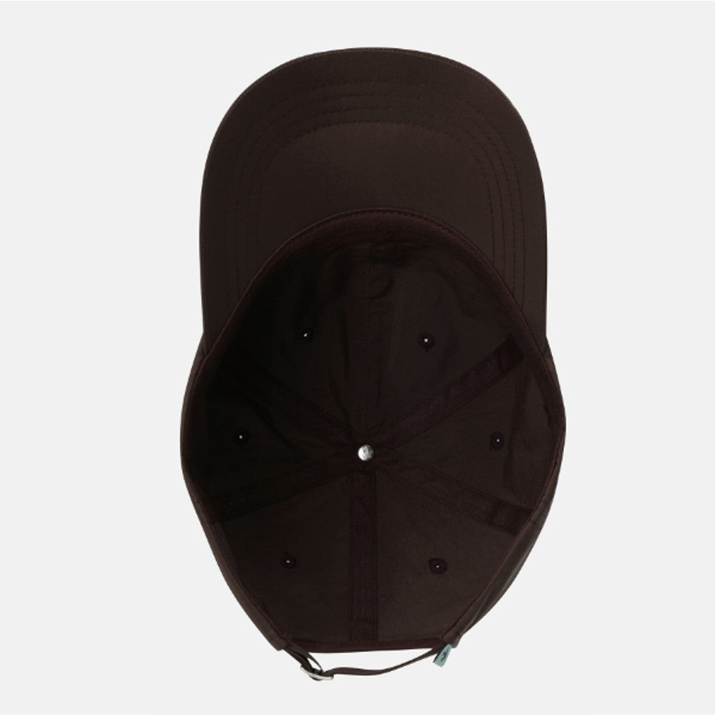 NEW DESCENTE Spirit Light Nylon Baseball Cap SR323UCP74 BURGUNDY SIZE ML