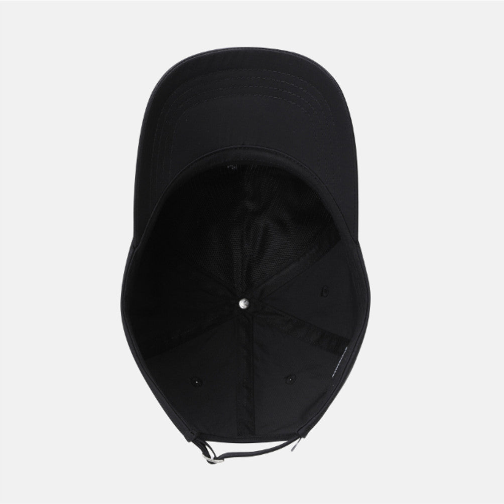 NEW DESCENTE Spirit Nylon Baseball Cap SR323UCP73 BLACK UNISEX SIZE ML - LXL