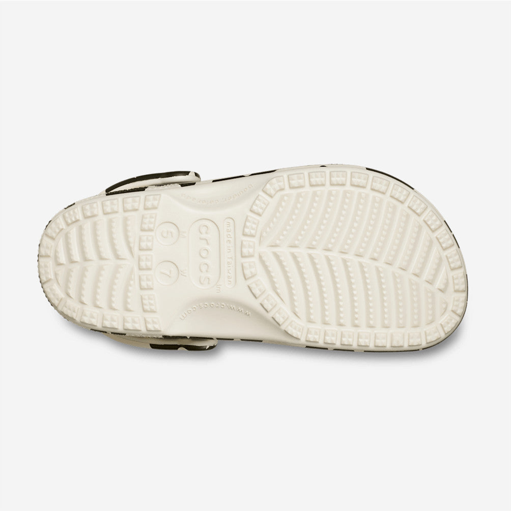 NEW CROCS Classic Pop Petals Clog 214090 Flower Summit White / Multi Black