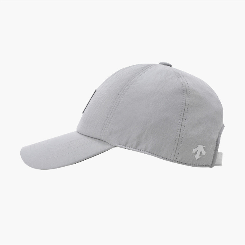 NEW DESCENTE GOLF Men's Woven Baseball Cap DR32MFCP88 Grey