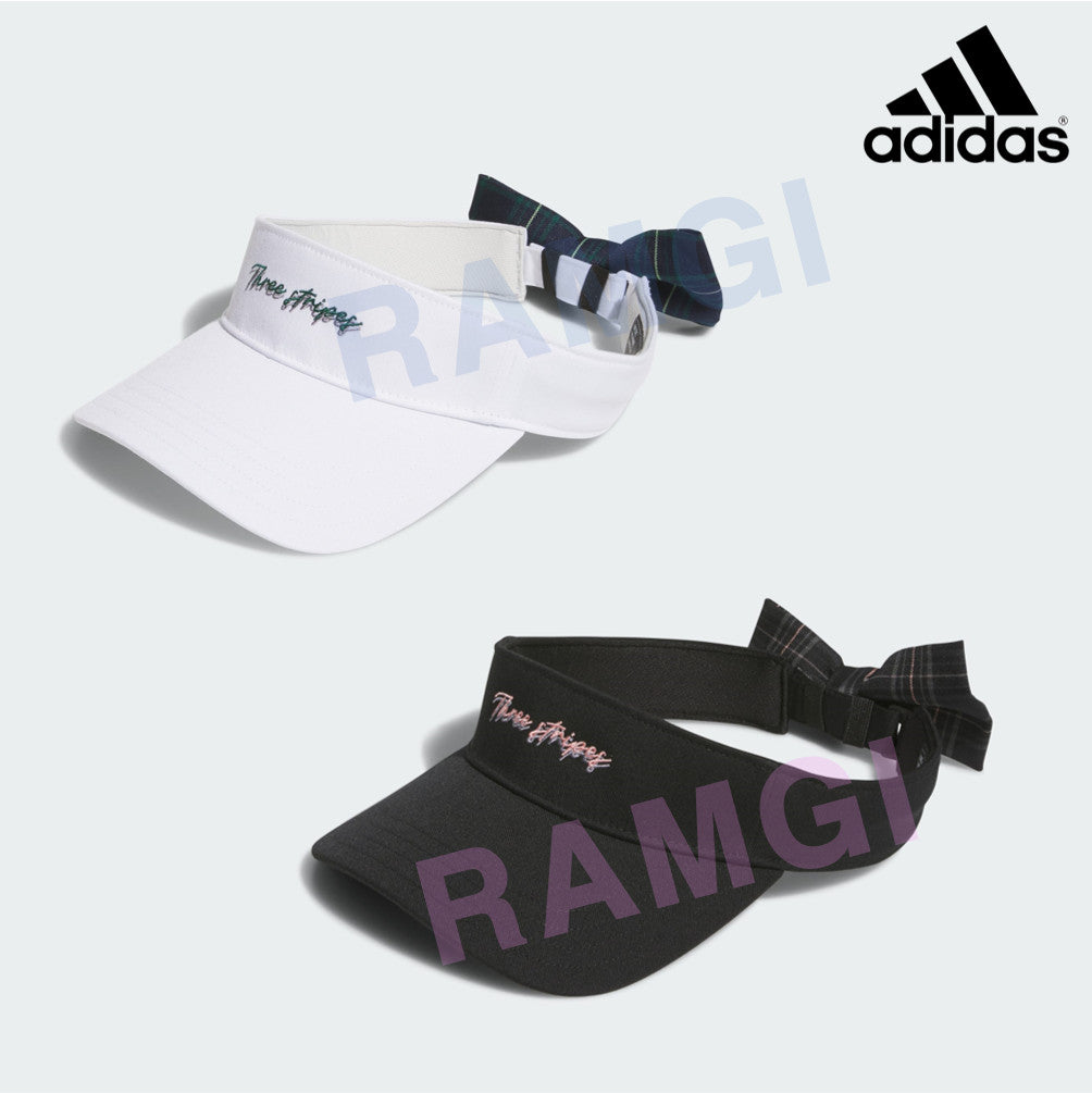 NEW adidas Golf Ribbon Visor Embroidered KG1861 Black