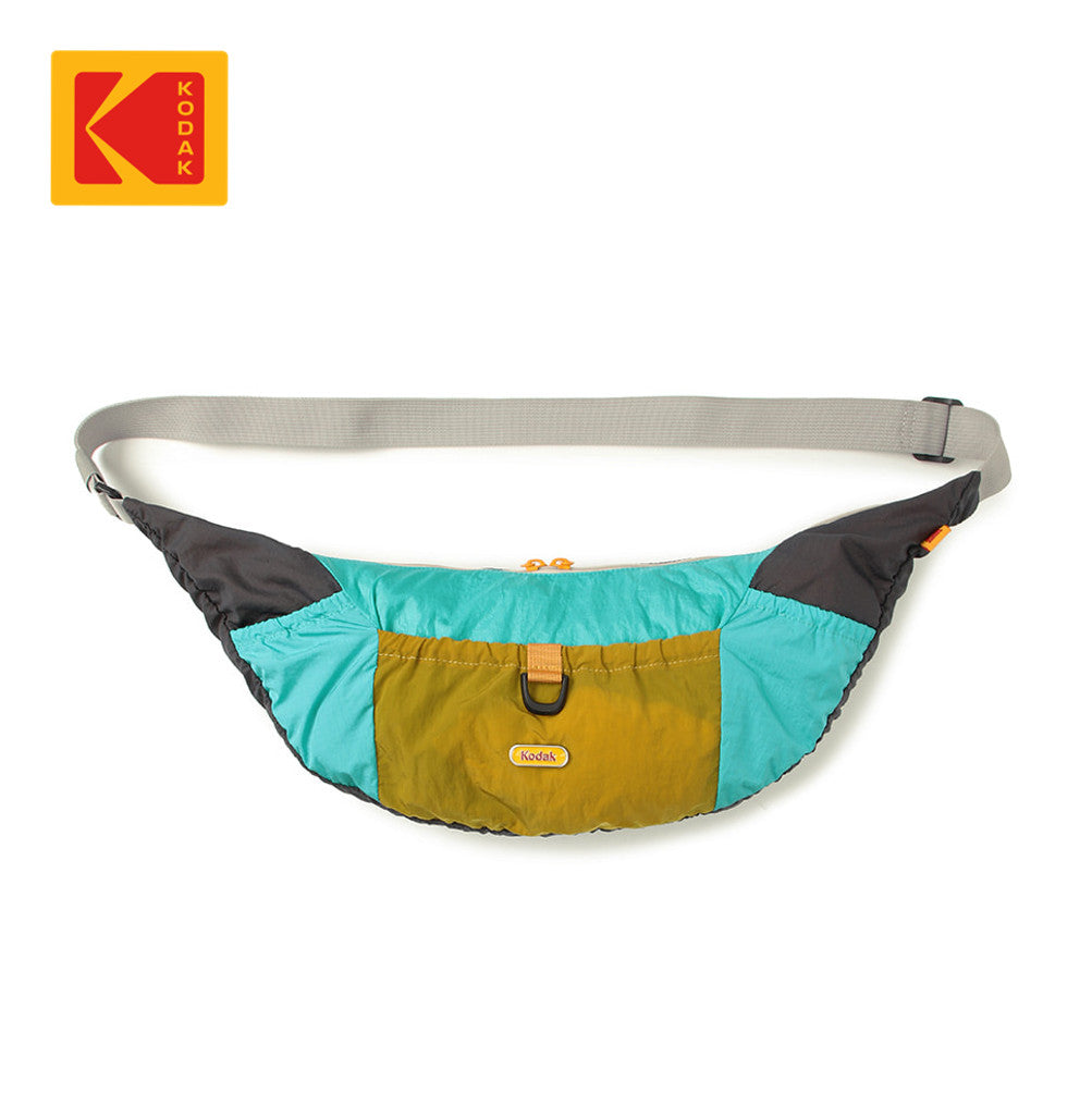 NEW KODAK APPAREL Fun Time Packable Half-Moon One Way Bag K6243LBG52 KHAKI