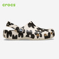 NEW CROCS Classic Pop Petals Clog 214090 Flower Summit White / Multi Black