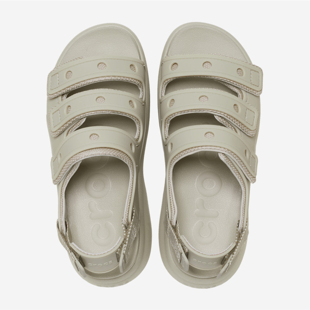 NEW CROCS SOHO FROSTED SPORT SANDAL 212032 METEOR BEIGE