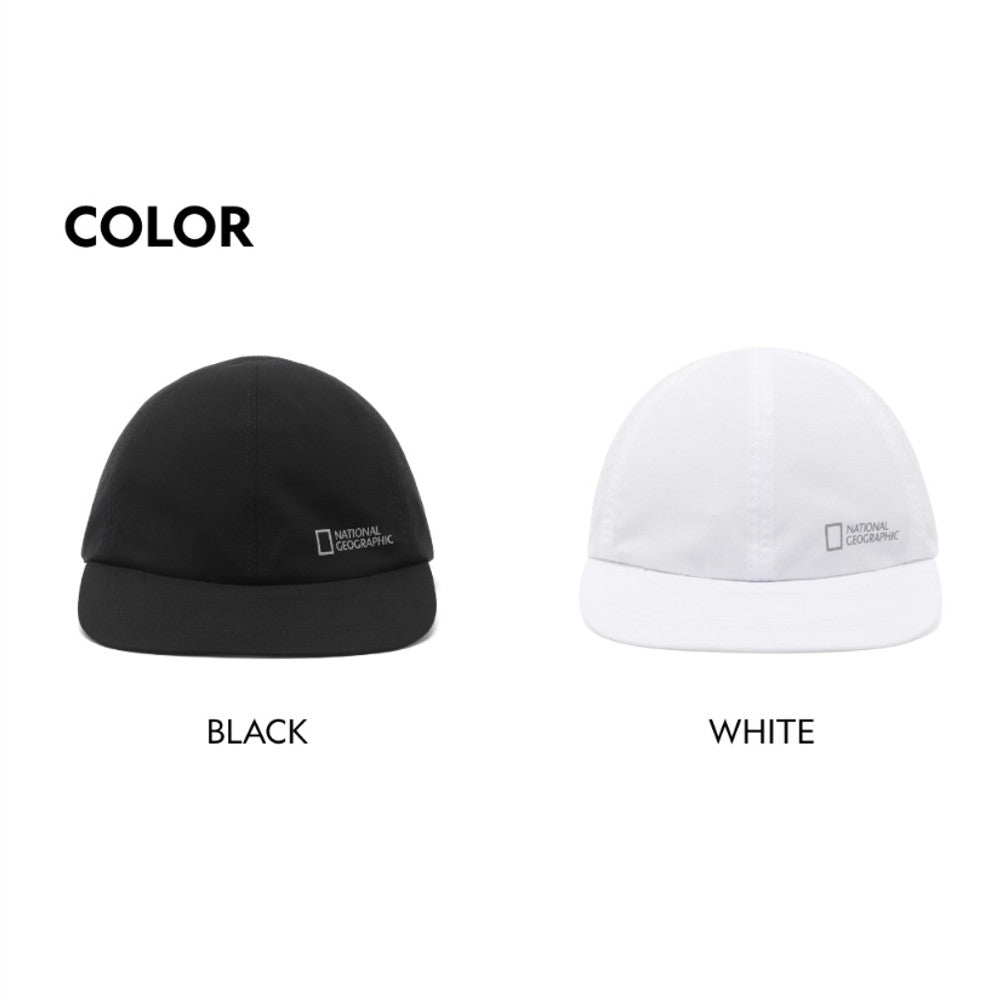 New National Geographic Perforated Stretch Cap N265AHA090 WHITE UNISEX SIZE