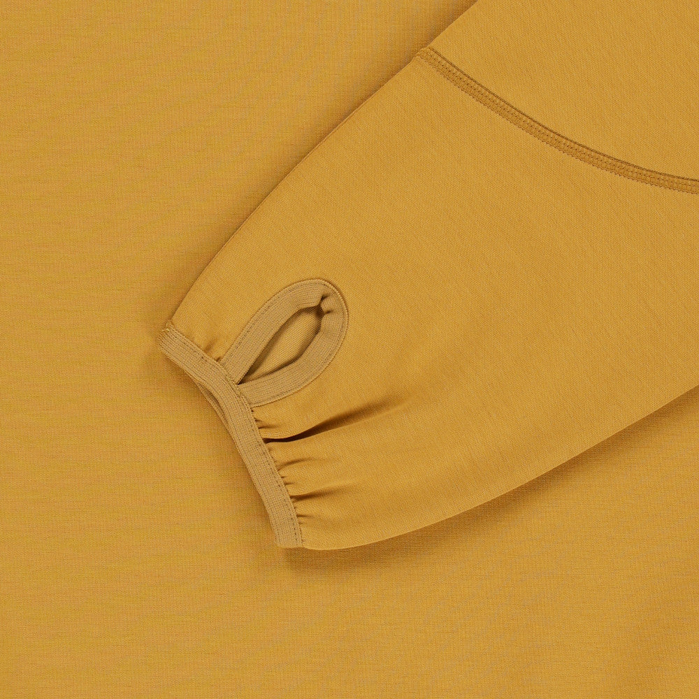 The North Face Korea WHITE LABEL COTIDIE HOOD PULLOVER NM5PS51L MUSTARD ASIAN FIT