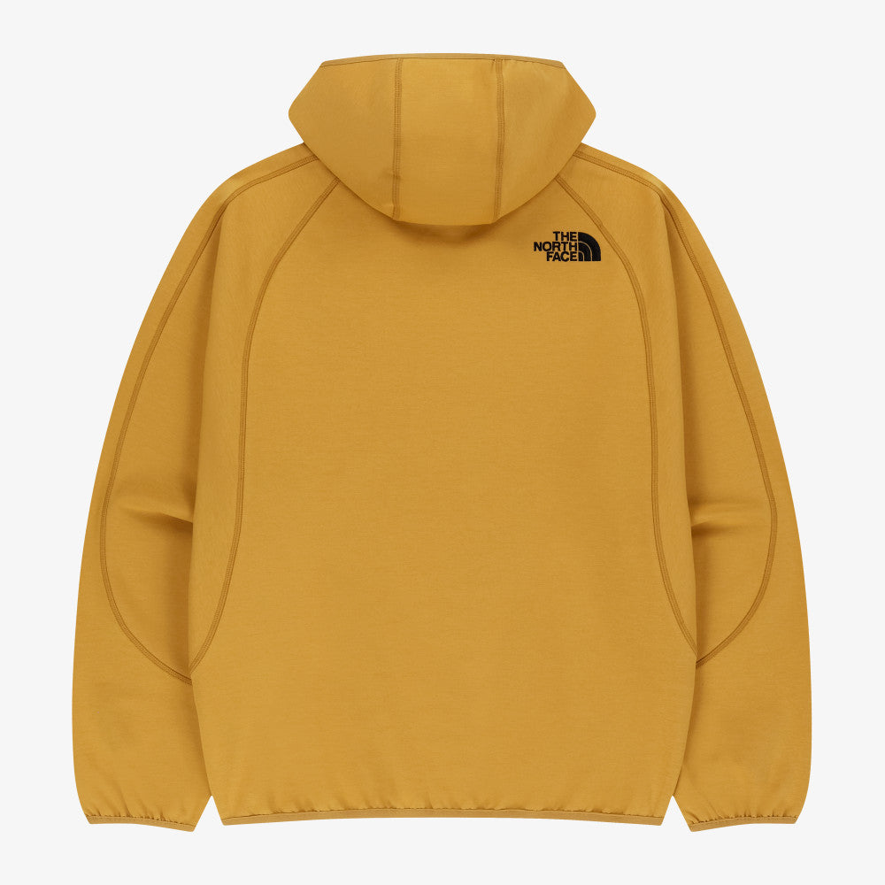 The North Face Korea WHITE LABEL COTIDIE HOOD PULLOVER NM5PS51L MUSTARD ASIAN FIT