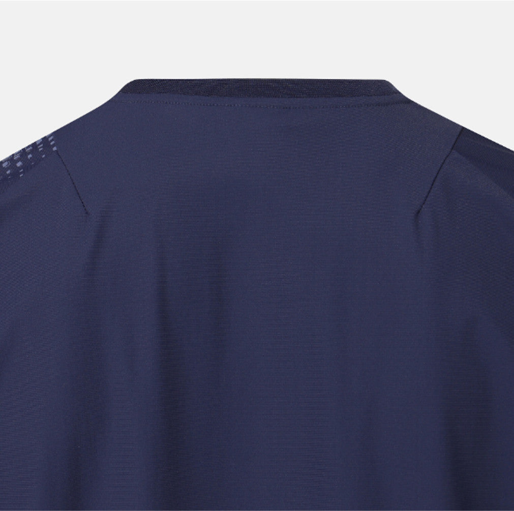 DESCENTE Men's Cooling Tricot Graphic Short-Sleeve T-Shirt SR311TTS76 DARK NAVY ASIAN FIT