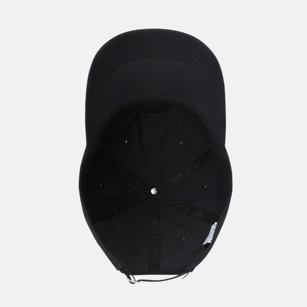 NEW DESCENTE Spirit Light Nylon Baseball Cap SR323UCP74 BLACK UNISEX SIZE ML - LXL