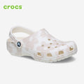 NEW CROCS Classic Pop Petals Clog 214090 Flower Chalk / Multi