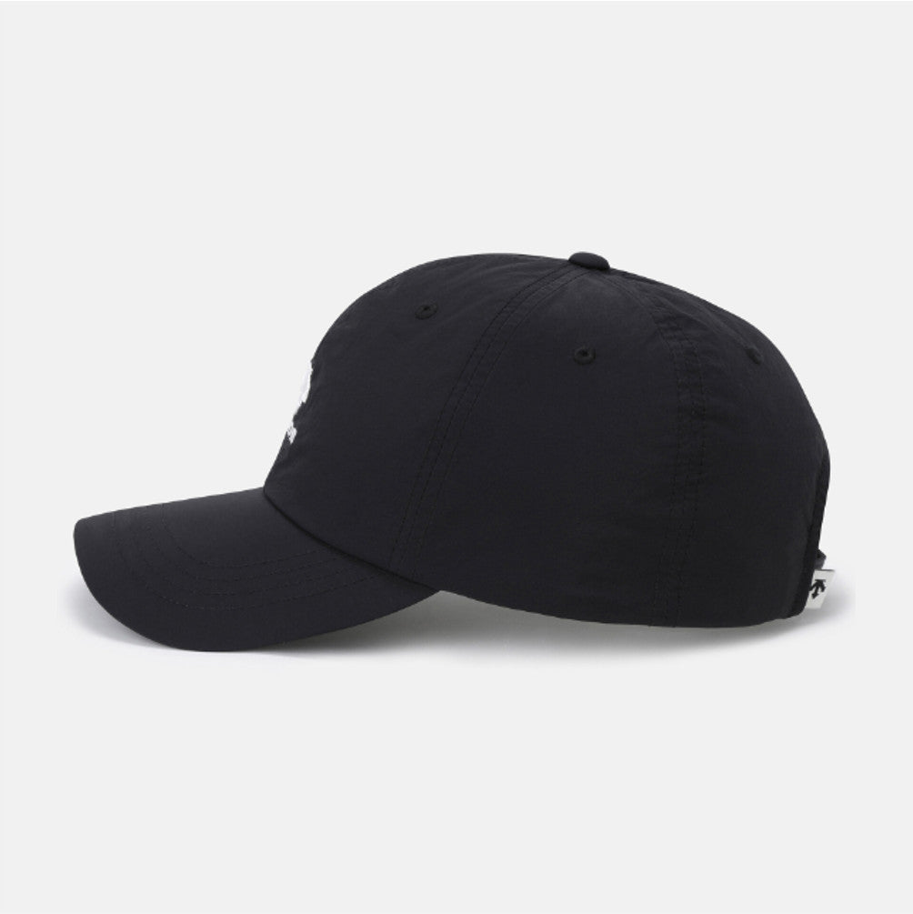 NEW DESCENTE Spirit Light Nylon Baseball Cap SR323UCP74 BLACK UNISEX SIZE ML - LXL