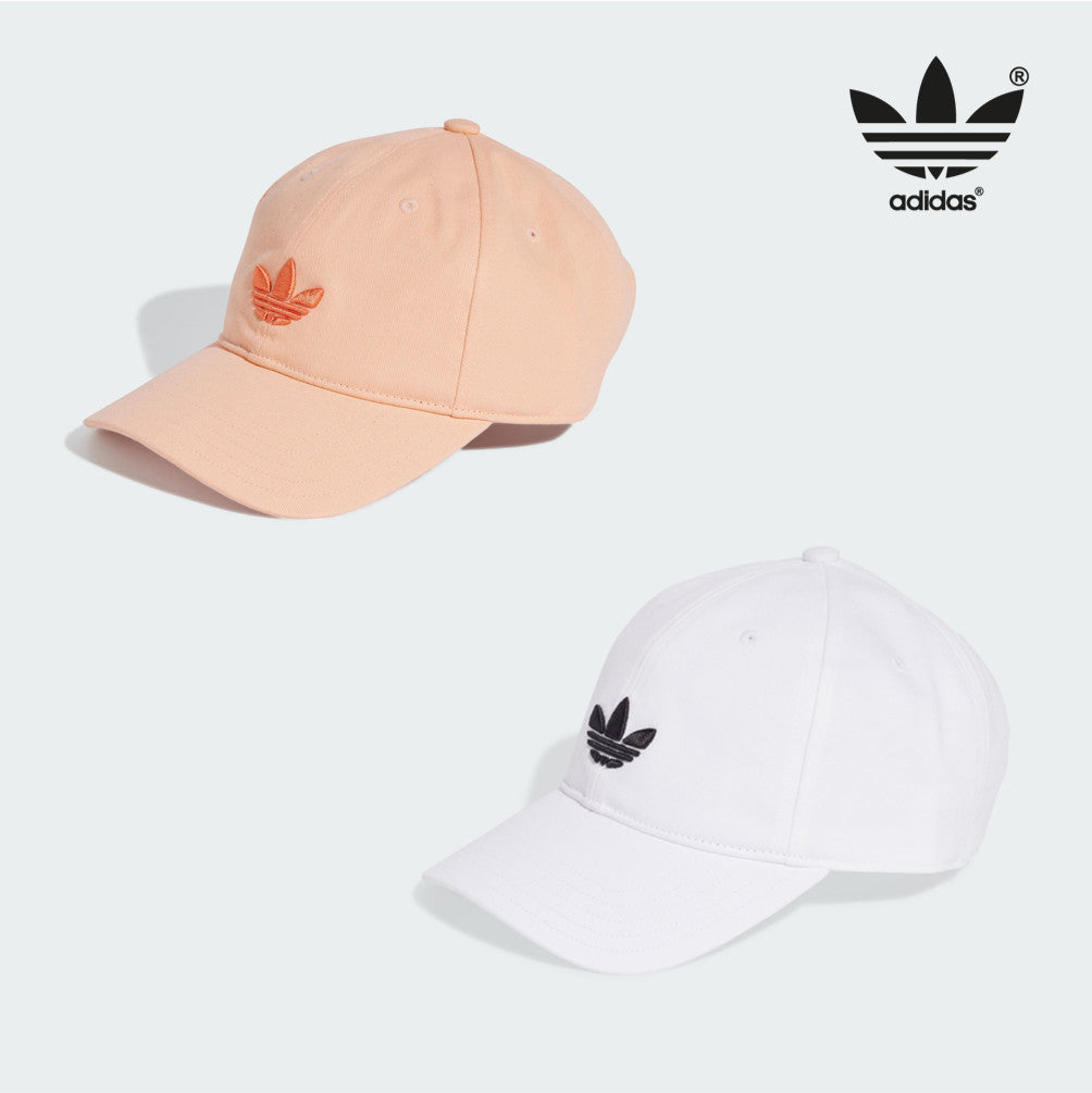 NEW adidas Adicolor Classic Trefoil BASEBALL CAP JC6025 White