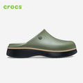 NEW CROCS Dylan Notched Clog 214273 Cargo / Black