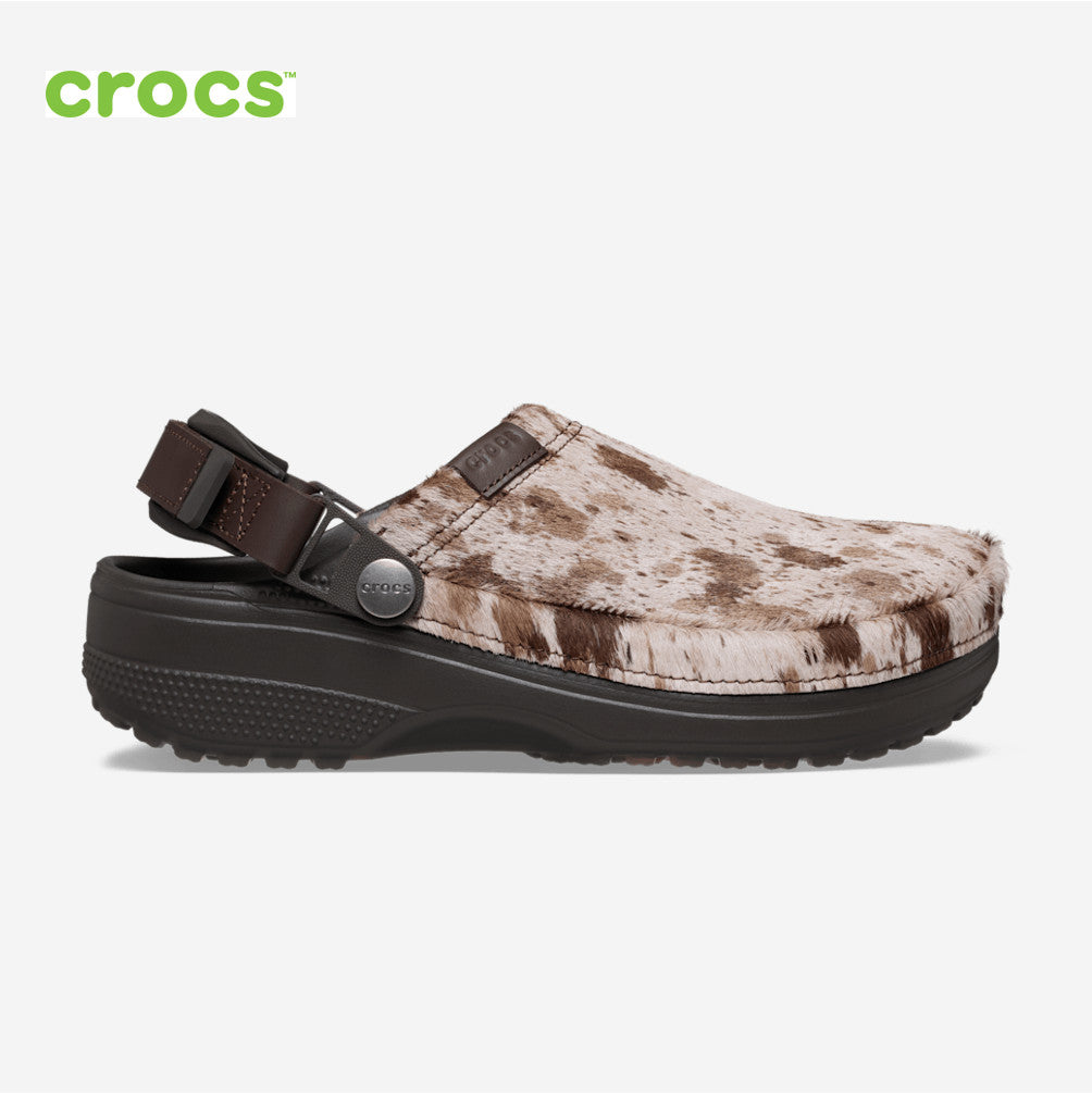 NEW CROCS Crafted Pony Hair Clog 214047 Espresso Brown UNISEX SIZE