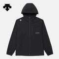 NEW DESCENTE Hooded Comfort Fit Windbreaker Jacket SR323UWB71 BLACK ASIAN FIT