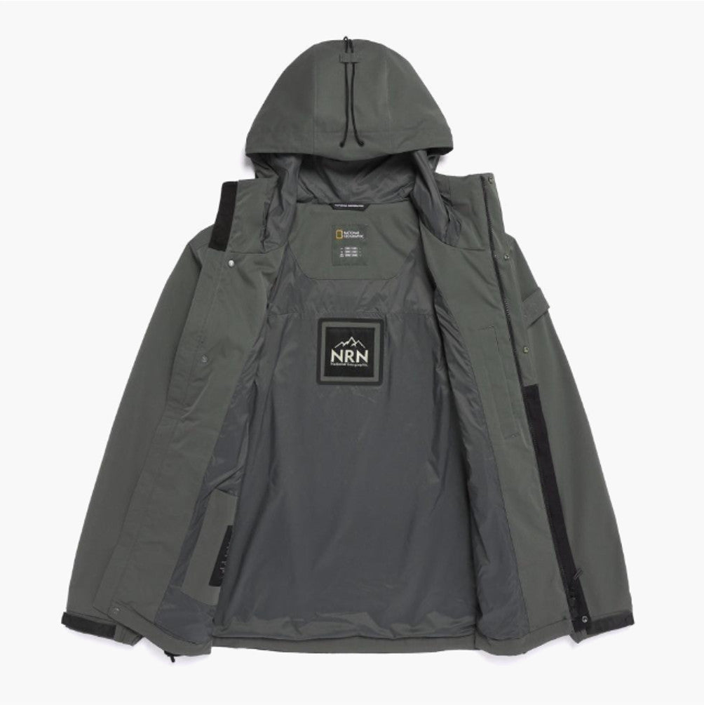 NEW National Geographic NRN Utility Pocket Jacket N261MJP920 KHAKI Asian Fit