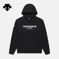 DESCENTE Sports Terry Graphic Hoodie T-Shirt SR323UHD81 BLACK ASIAN FIT