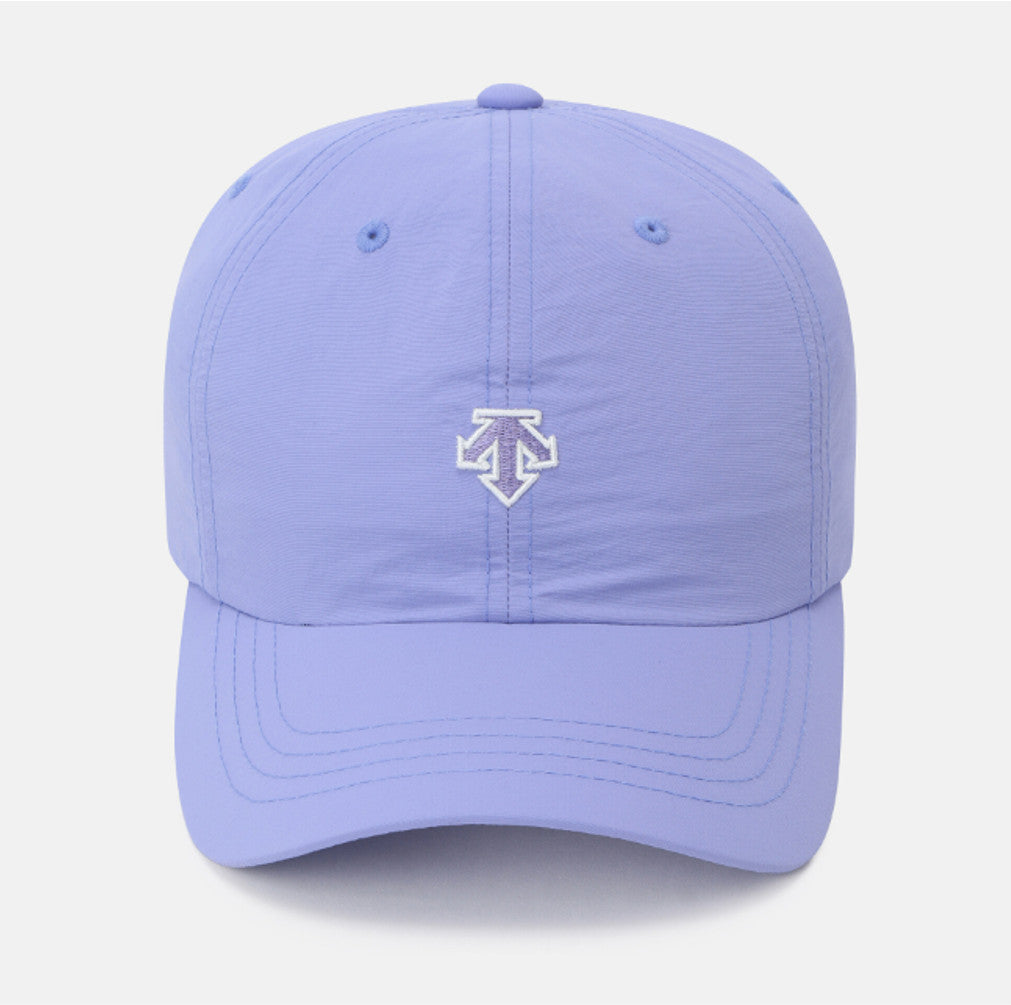 NEW DESCENTE Spirit Nylon Baseball Cap SR323UCP73 PURPLE SIZE ML