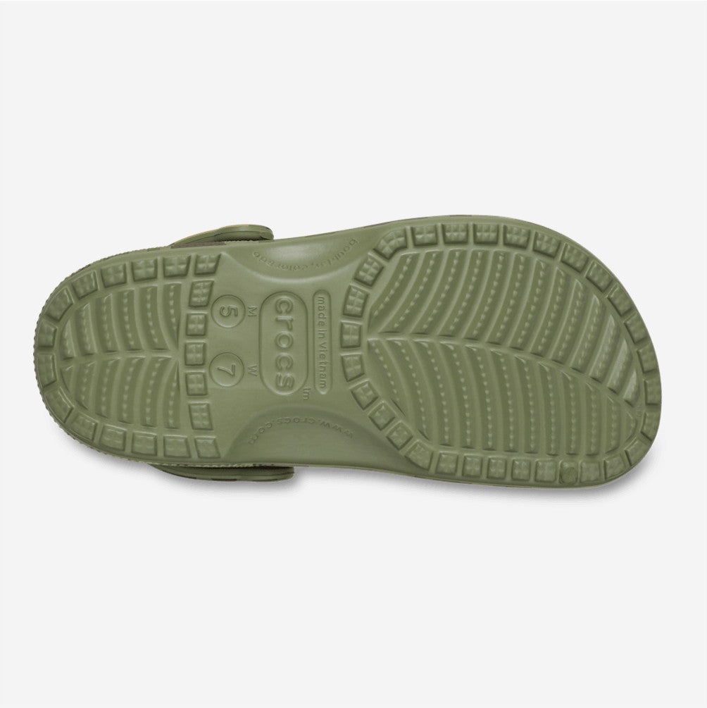 NEW CROCS Classic Duck Camo Clog 214293 Black/Cargo UNISEX SIZE