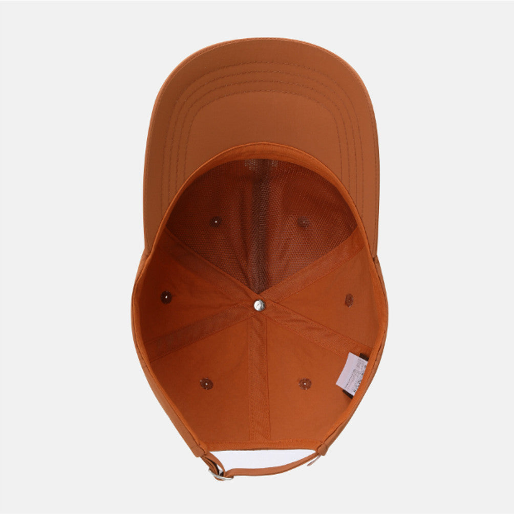 NEW DESCENTE Spirit Nylon Baseball Cap SR323UCP73 ORANGE SIZE ML