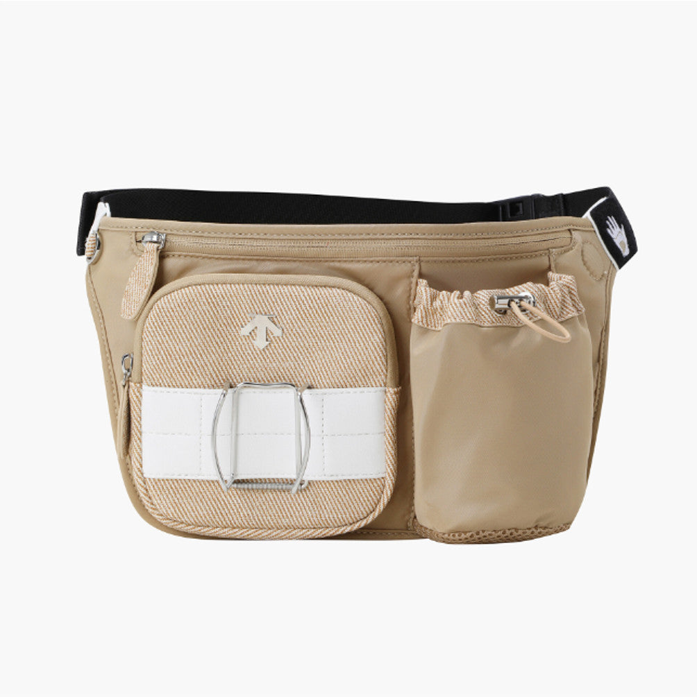 NEW DESCENTE GOLF Park Golf Belt Bag DR22MFBG42  Beige