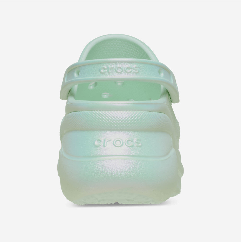 NEW CROCS Bae Iridescent Clog 213220 Retro Ice Green