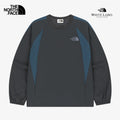 The North Face Korea WHITE LABEL VARIA CREWNECK Sweatshirt NM5MS56K CHARCOAL ASIAN FIT