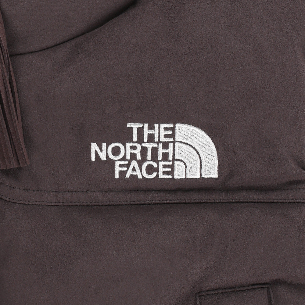 The North Face Korea WHITE LABEL W'S SUEDE NUPTSE VEST NV1DR82J BROWN (RDS) ASIAN FIT