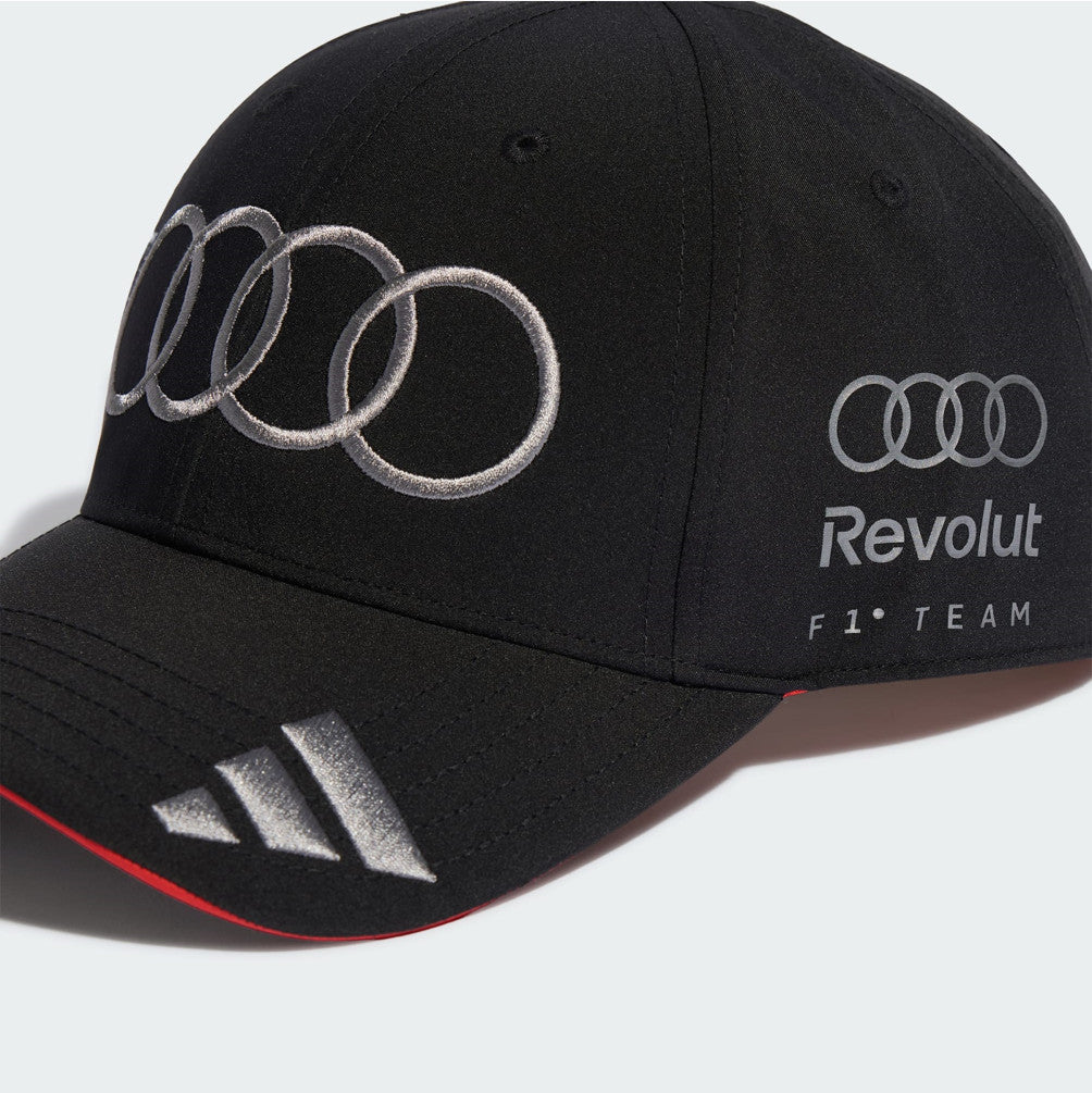 NEW adidas Motorsport AUDI REVOLUT F1 TEAM NICO HULKENBERG CAP KE9077 Black
