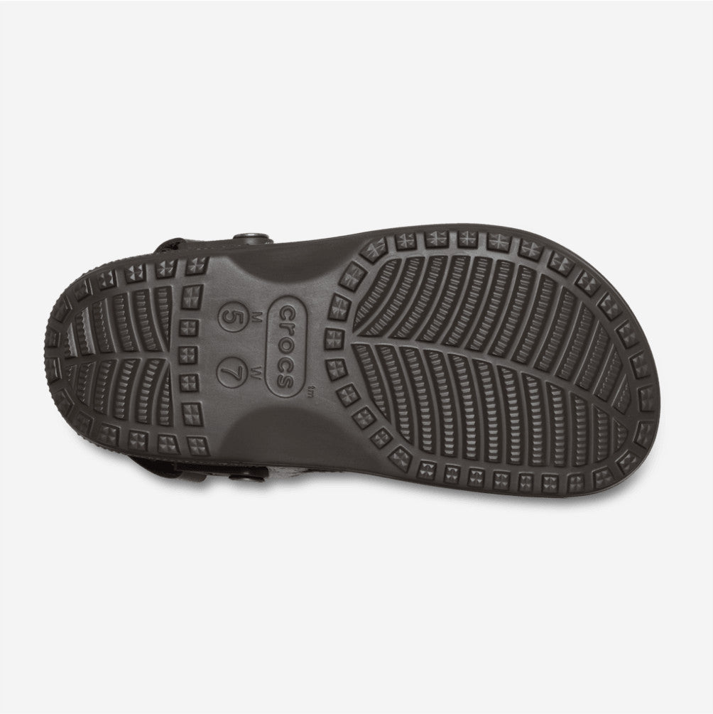 NEW CROCS Crafted Pony Hair Clog 214047 Espresso Brown UNISEX SIZE