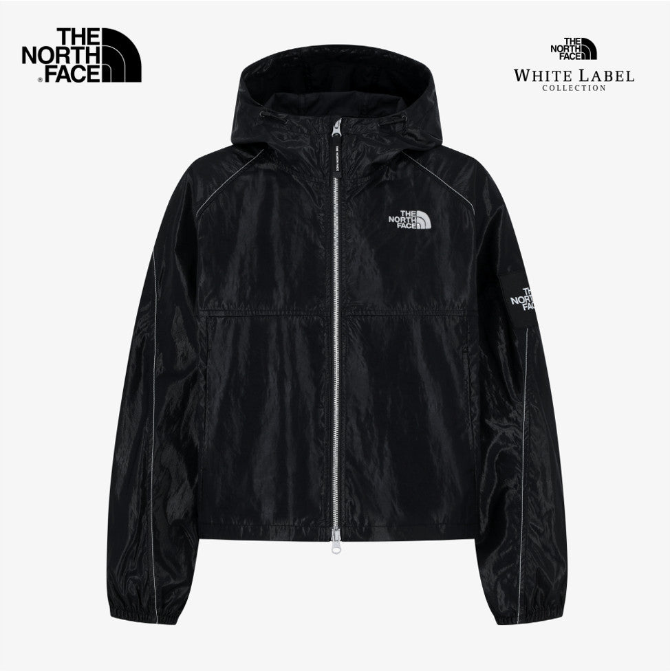 The North Face Korea WHITE LABEL W'S NOVELTY OLEMA HOODIE JACKET NJ3BS91J BLACK ASIAN FIT