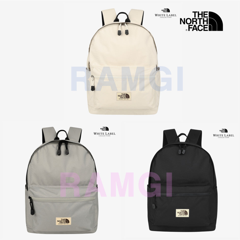 THE NORTH FACE WHITE LABEL STANDARD BACKPACK NM2DS08K DAYPACK 22L CREAM BAG