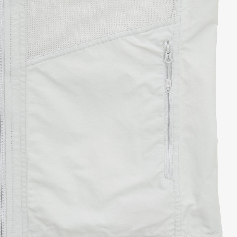 The North Face Korea M'S MESH FLY LIGHT_GRAY VEST NV5VS00C  ASIAN FIT
