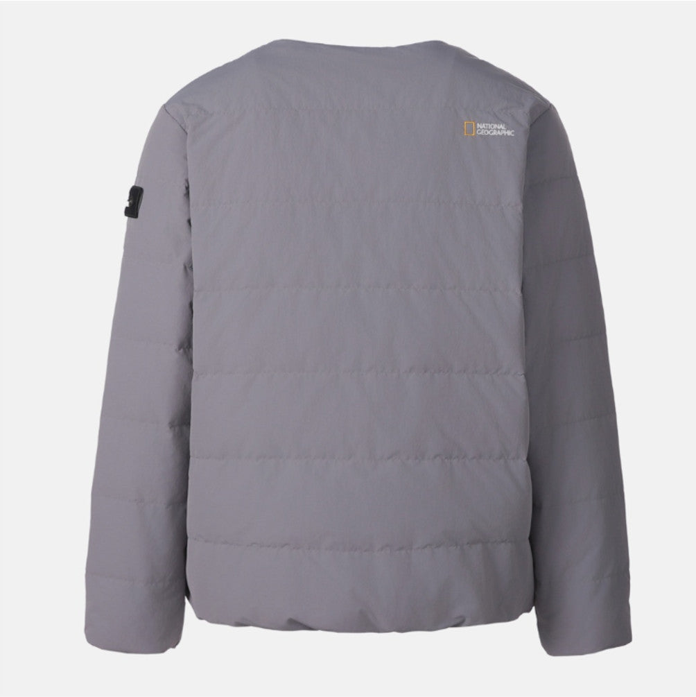 National Geographic Heron U-Neck Lightweight Goose Down Jacket N264UDW920 GRAY Asian Fit