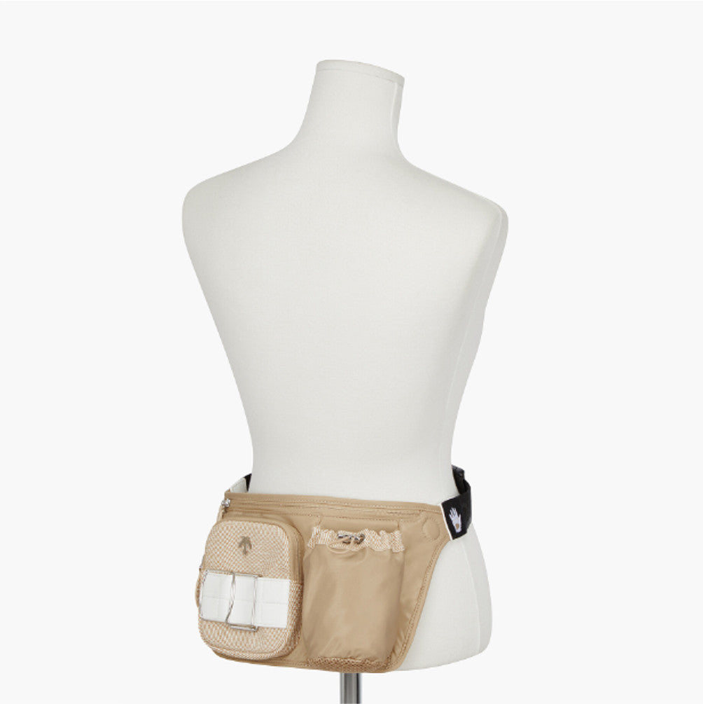 NEW DESCENTE GOLF Park Golf Belt Bag DR22MFBG42  Beige