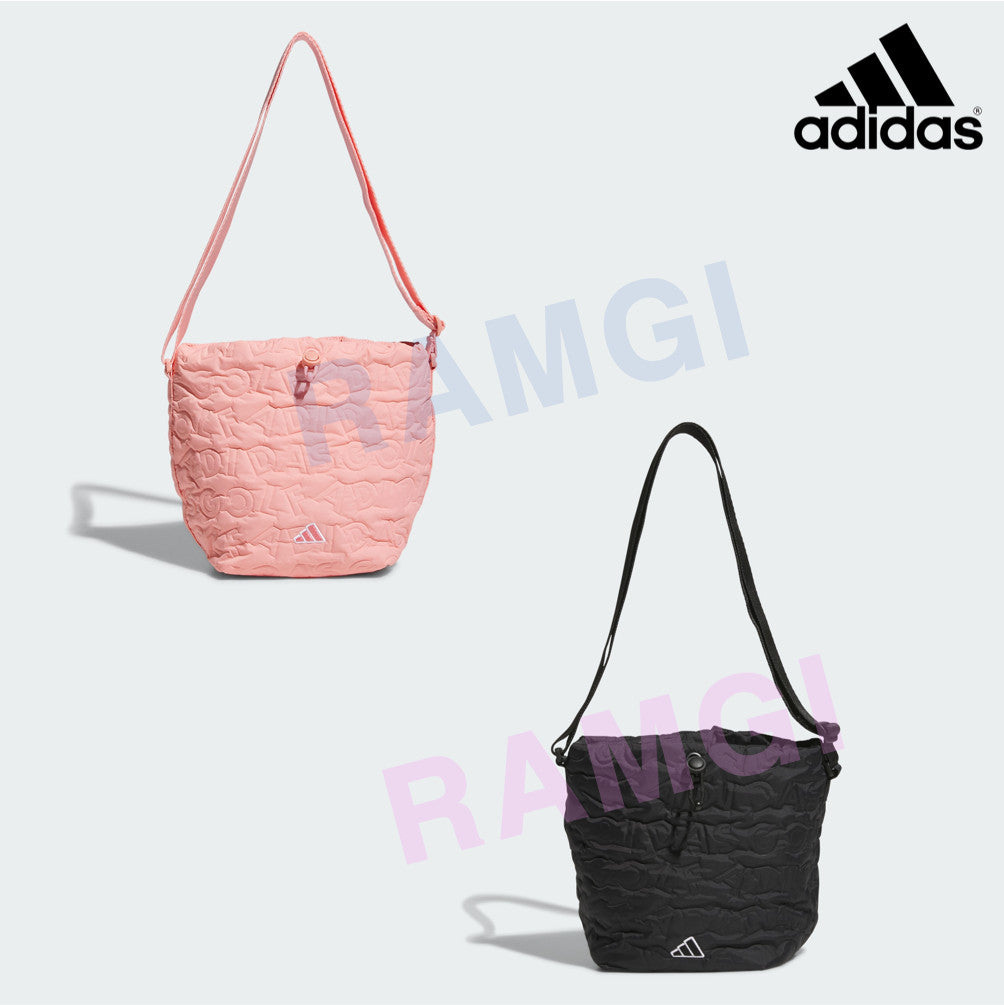 NEW adidas Golf Mini Bag Cross Shoulder KF9395 Black