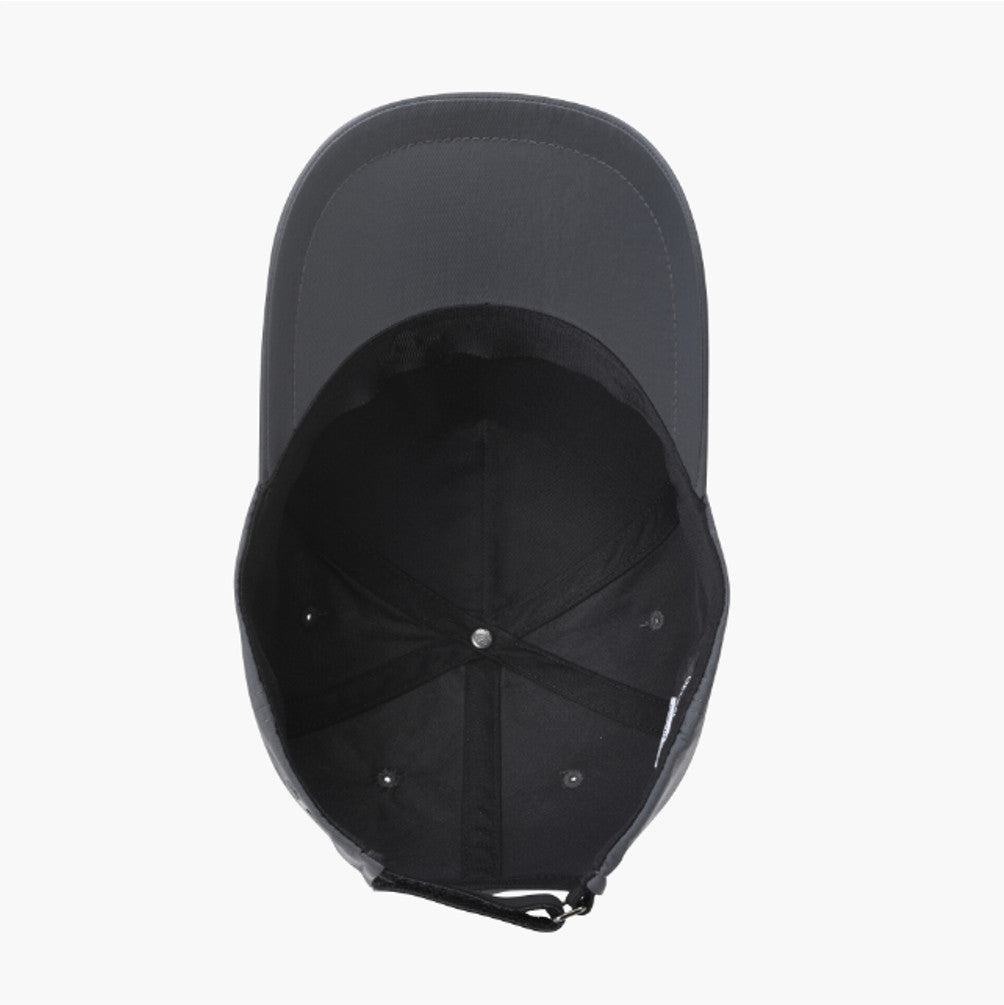 NEW DESCENTE GOLF Men's Silence 3D Logo Baseball Cap DR32MFCP84 Dark Grey