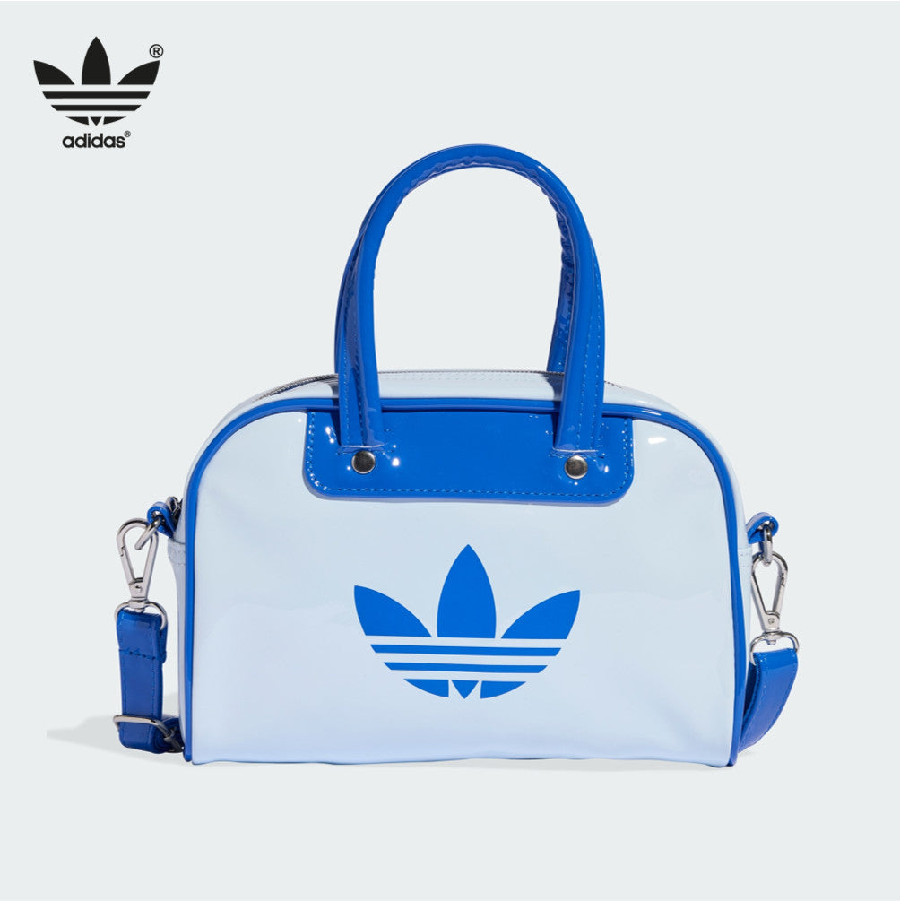 NEW adidas Adicolor Mini Bowlin Shoulder Bag KC9044 Crystal Sky