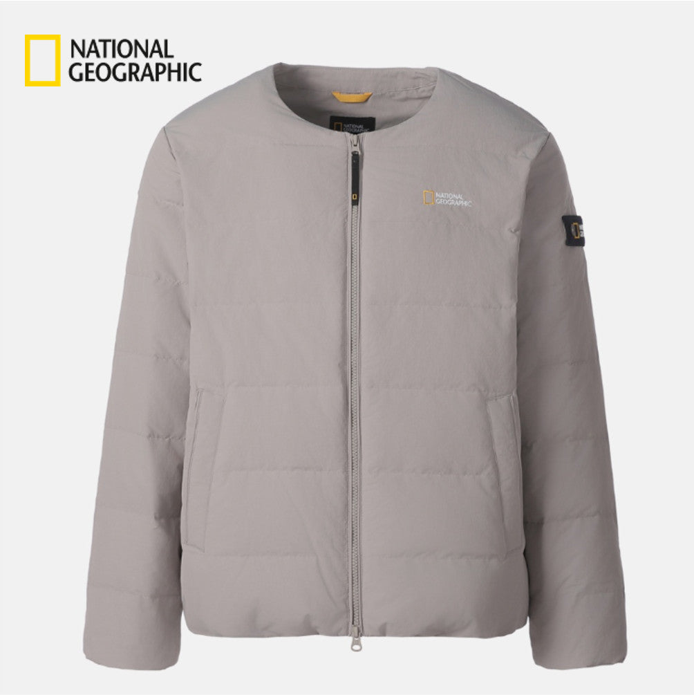 National Geographic Heron U-Neck Lightweight Goose Down Jacket N264UDW920 BEIGE Asian Fit