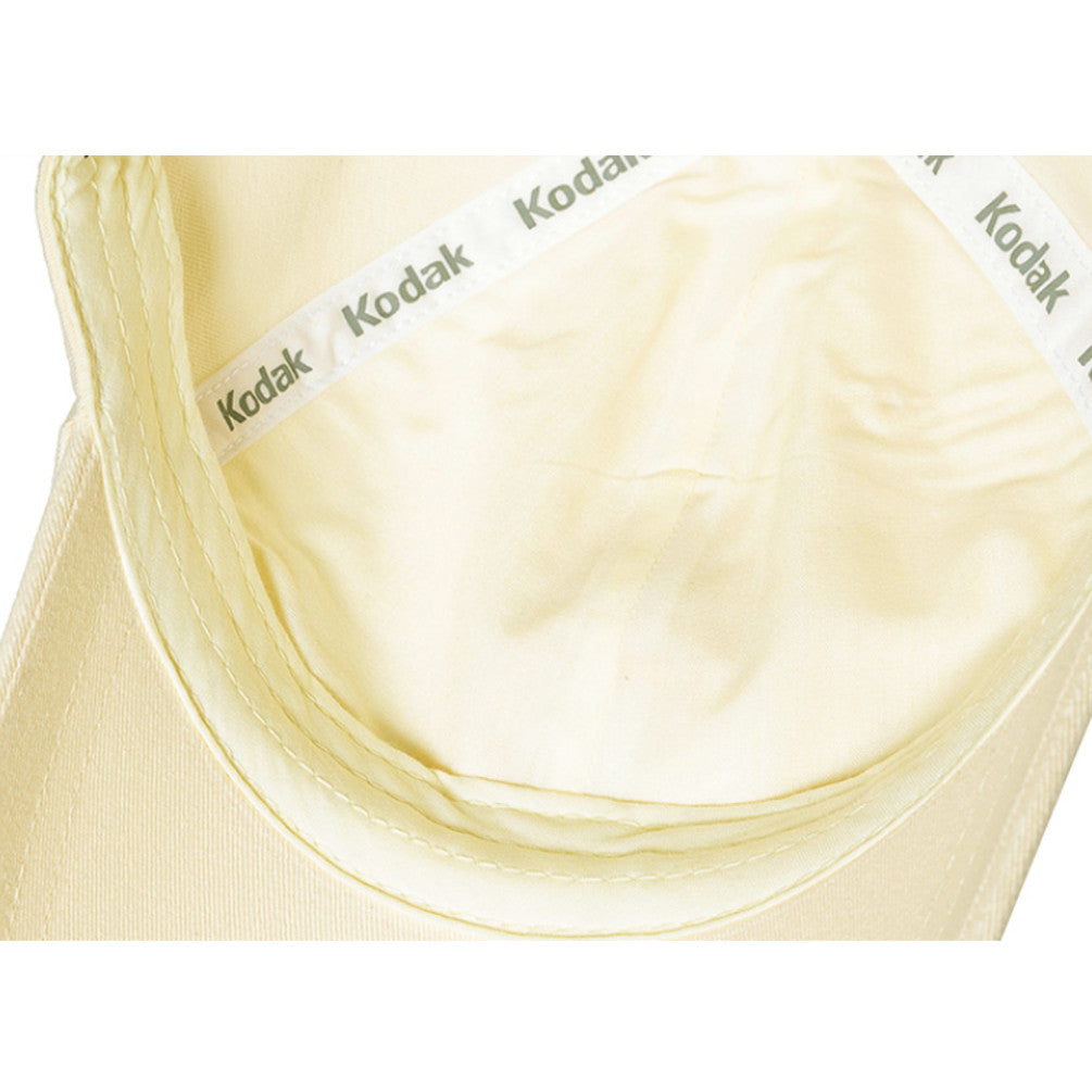 NEW KODAK APPAREL Relax Fit Square Logo Ball Cap K5343LCP72IVR IVORY UNISEX SIZE