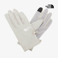 NEW THE NORTH FACE COOL LIGHT GLOVE NJ3GS00B WHITE_SAND